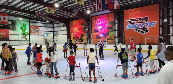 Coach Allen Giving Lessons